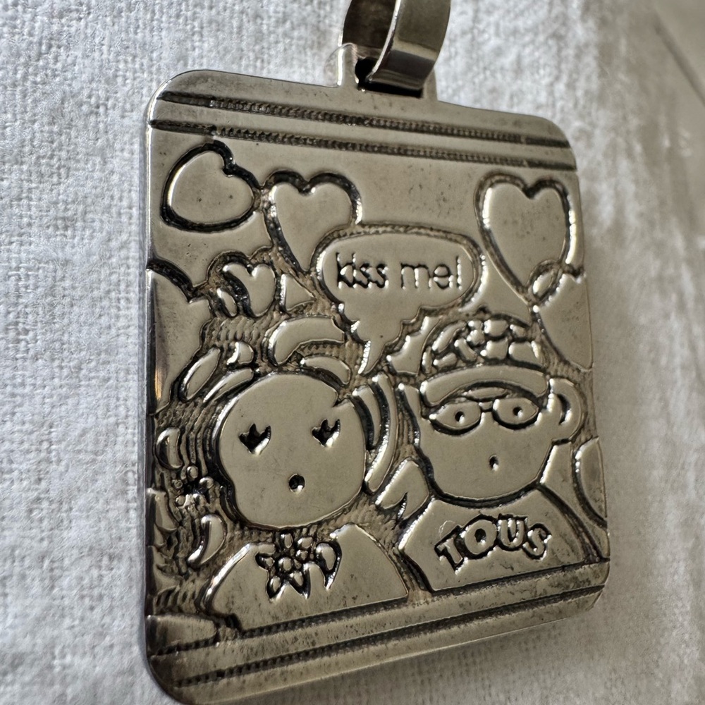 Tous Silver Kiss Me! Pendant